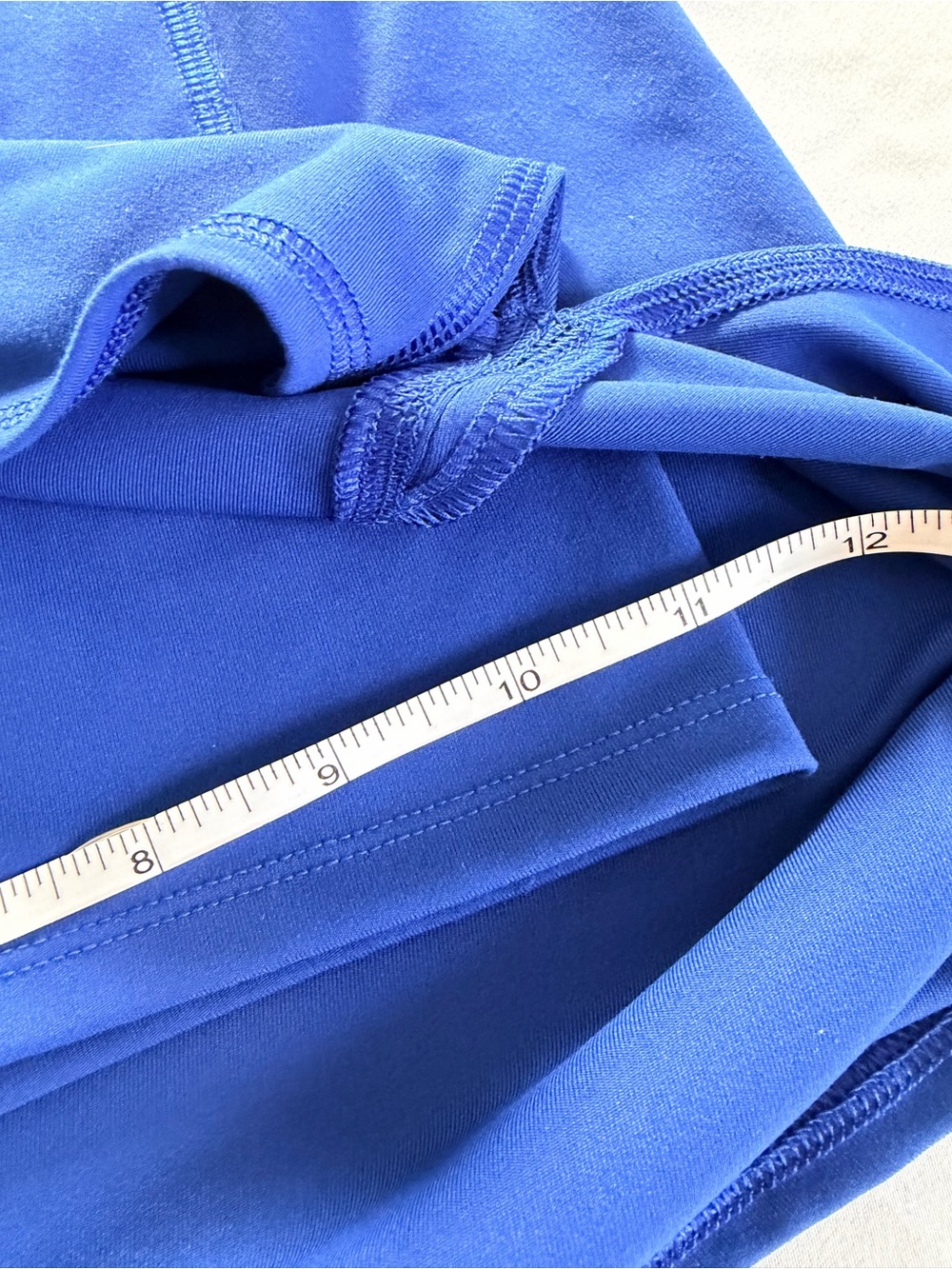 Ingrid & Isabel Royal Blue Scoop Neck Short Sleeve Dress w/ Built In Shorts - Picture 13 of 14